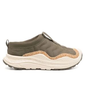 Hoka Ora Primo Olive Slip-On Sneakers with Cream Sole